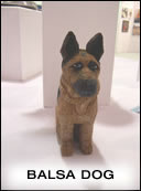 balsa wood carving